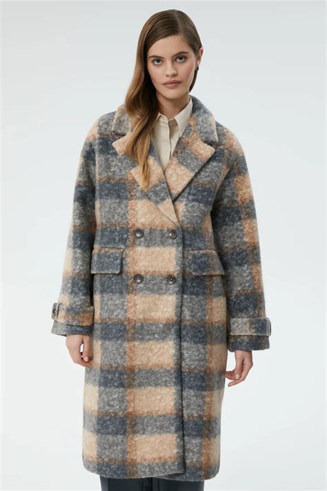 Пальто в клетку Снежная королева collection 701287003 цены в Москве ...