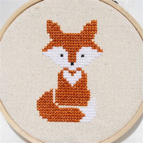 Woodland Animals Cross Stitch Patterns - Woodland Animals Cross Stitch Baby pattern Forest ...