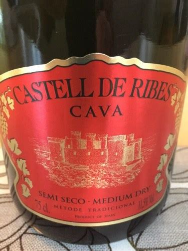 Castell De Ribes Cava Semi Seco Vivino Canada