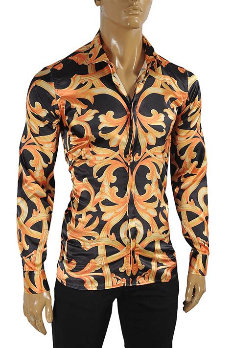 Mens Designer Clothes | VERSACE Men's Dress Shirt 177