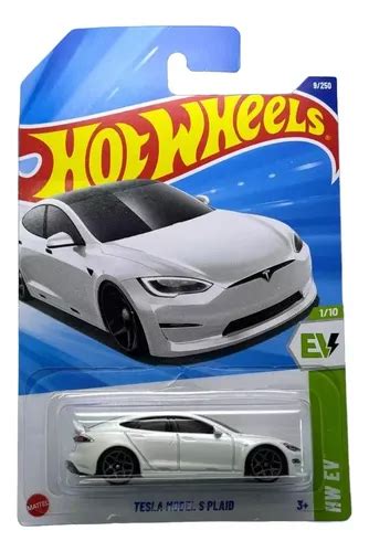 Carrinho Hot Wheels Tesla Model S Plaid Hw Ev Hyx Mercadolivre