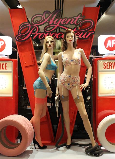 Agent Provocateur 2 Lingerie Store Displays With Mannequins