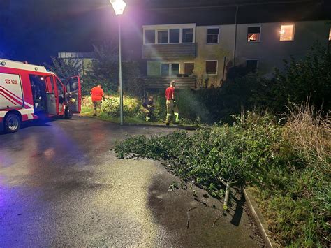 Unwettereins Tze Freiwillige Feuerwehr Bergheim