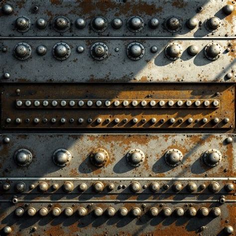 industrial metal pattern image rivets industrial metal