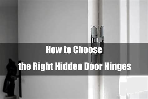 choose   hidden door hinges