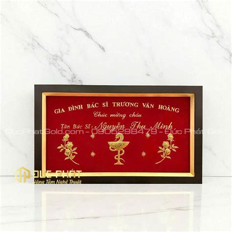tranh qua tang chuc mung tan bac  thiet  rieng duc phat gold
