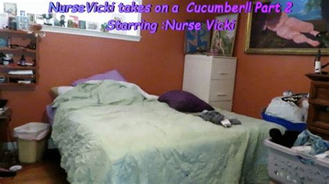 Nurse Vicki Takes On A Cucumber Part Of M V Your BBW Nurse Vicki Clips Sale