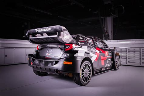 toyota reveals   wrc gr yaris rally livery rallysupport