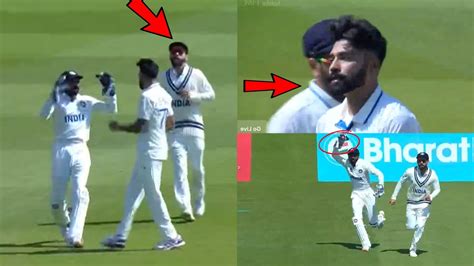 Mohammed Siraj And Virat Kohli Aggressive Celebration In Front Of Steve