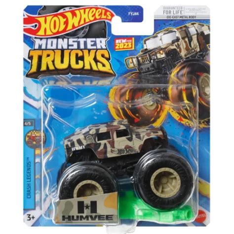 Hot Wheels Monster Trucks Humvee Monster Kisaut Mattel V S Rl S A J T Kshopban