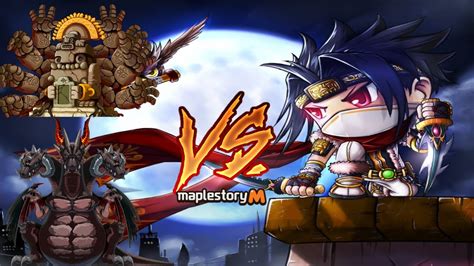 Maplestory M Dual Blade Vs Boss Youtube