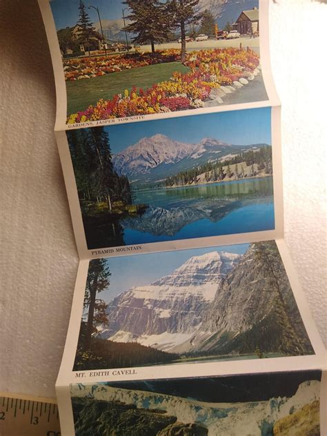 Postcard Folder Gardens, Jasper National Park, Jasper, Canada | Canada