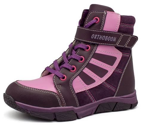 Orthoboom 83394-34 детские ортопедические ботинки ярко-фиолетовый ...