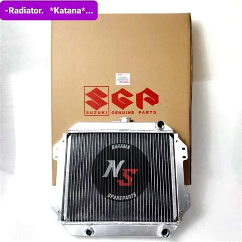 Jual Radiator Assy Suzuki Katana Original Denso Japan Shopee Indonesia