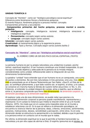 Resumen Psicologia Gral Resumen De Psicolog A General Unidad