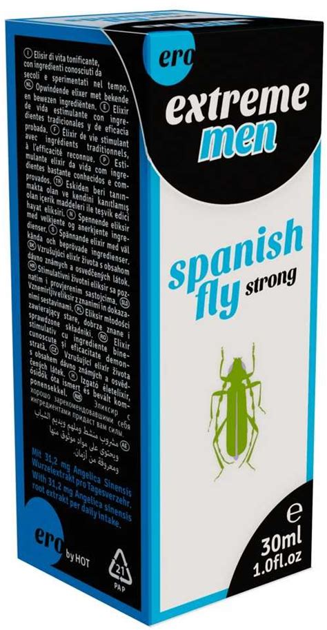 HOT Spanish Fly Ero Extreme Men afrodiziakas meilės lašiukai vyrams 30 ml modelis 90329