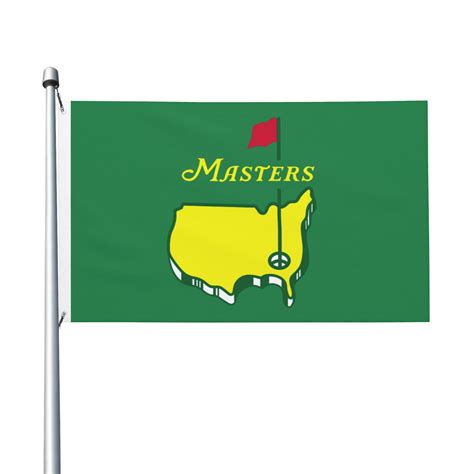 Masters Tournament Golf Flag Double Sided Printing Banner 3x5 FT