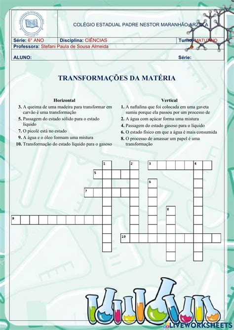 Exercícios Propriedades Da Matéria 5 Ano Com Gabarito