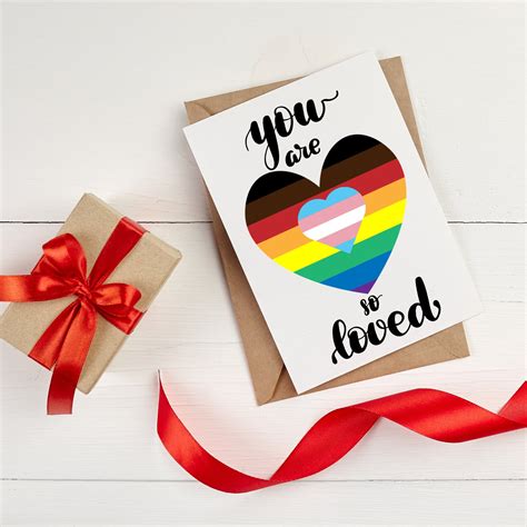 Gay Greeting Card Gay Love Card Card For Coming Out Trans Love Card Gay Anniversary Card