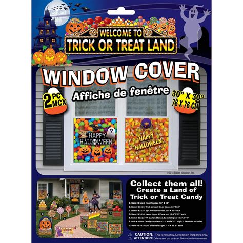 Trick Or Treat Land - Window Cover - Walmart.com