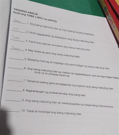 Pasagot Nalang Po Ng Maayos Kung Ayaw Mareport 5 10 Lang Po Tama O Mali