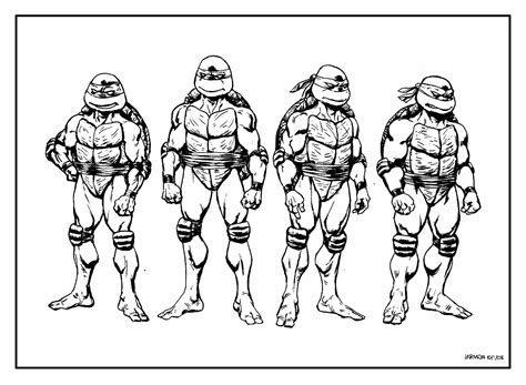 Tartaruga Ninja Para Desenhar - 8