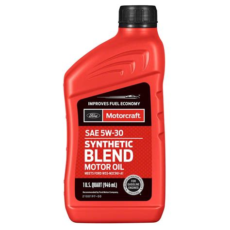 Motorcraft 5W-30 Synthetic Blend Engine Oil 1 Quart