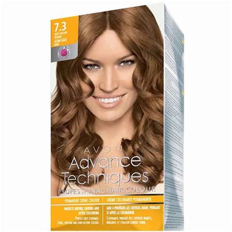 Avon Permanent Hair Dye Deep Golden Blonde 7 3 7 3 Deep Golden