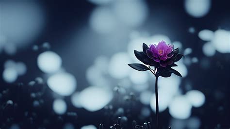 flower  oled wallpaper