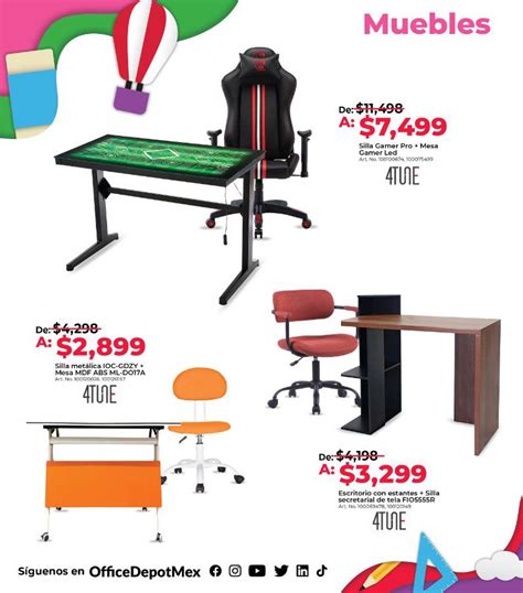 Folleto De Ofertas Office Depot Julio