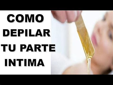 Cómo depilar el área del bikini con azúcar depilacion brasileña YouTube