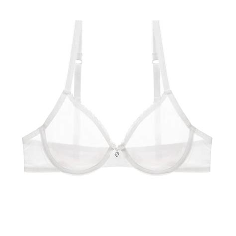 Cyinyin Women Valentines Day Gifts Sexy Lingerie Fashion Sexy Mesh Lace Solid Color Bra Women S