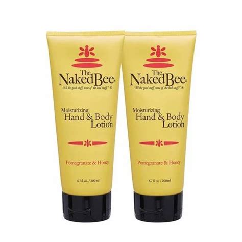 The Naked Bee Pomegranate Honey Hand And Body Lotion 6 7 2 Pack At