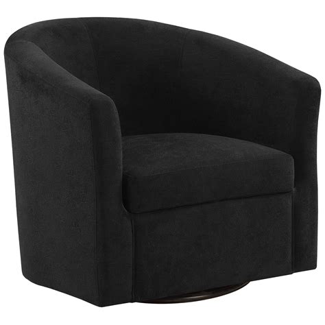 ACCENT CHAIR SWIVEL BLACK ABSTRACT VELVET Walmart Walmart