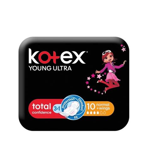 Kotex - Coco Young Ultra + Wings (10’s) - Sparkport Pharmacy