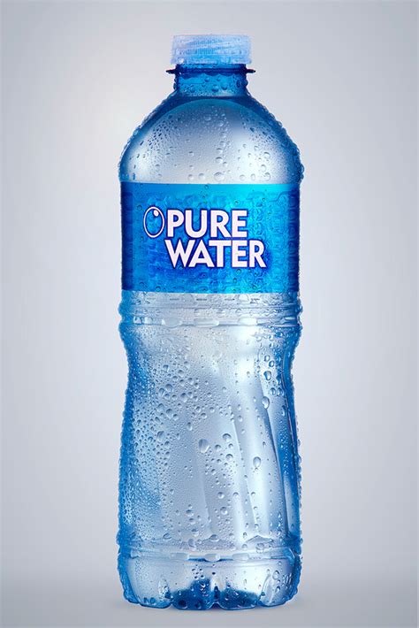 Packshot Pure Water :: Behance