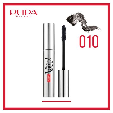 PUPA Тушь для ресниц Vamp! Mascara EXTREME №010 экстра черный, 12 мл ...