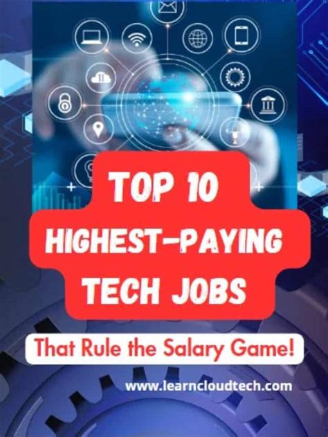 Top 10 Highest Paying Tech Jobs That Rule The Salary Game