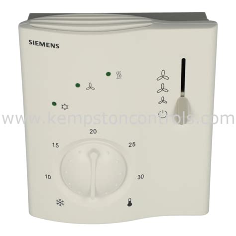 Siemens Smart Infrastructure RCC30 ROOM THERMOSTAT FOR 4 PIPE FAN COILS