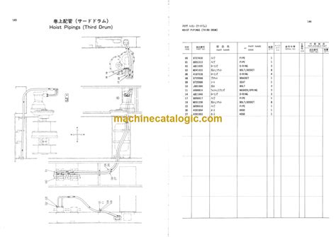 Hitachi Kh Hydraulic Crawler Crane Parts Catalog Machine Catalogic