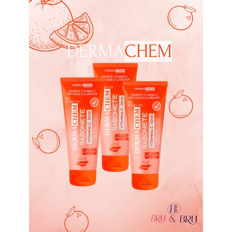 Sabonete Facial Vitamina C Dermachem Shopee Brasil