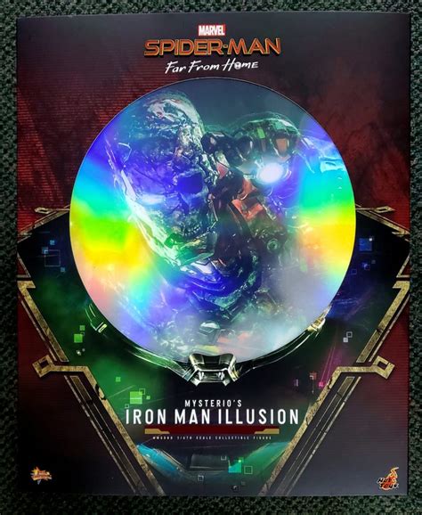 Hot Toys Spider Man Far From Home Mysterios Iron Man Illusion Scale Figure The Toys Time