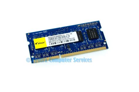 M2S2G64CB88B5N-CG GENUINE ELIXIR LAPTOP MEMORY 2GB 1RX8 PC3-10600S-9-10 ...