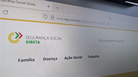 Seg Portal Login - Segurança Social reforça segurança do portal e torna autenticação de ...