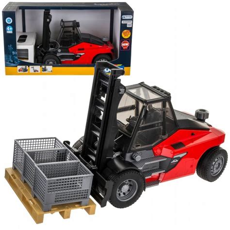 Bruder Погрузчик Linde HT160 с 3 паллетами 02-513 Купить Bruder ...