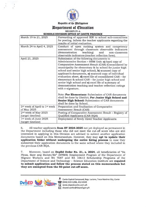 DepEd Tayo Cavite Science Integrated School RSHS - Calabarzon added a