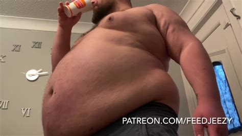 Feedjeezy Fat Slob Stuffing On The Couch Feedee Belly Stuffing Pornhub Gay