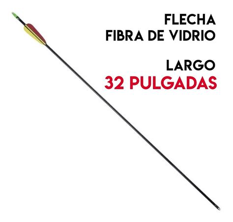 Flecha Fibra De Vidrio 32 Black Arco Compuesto O Recurvo SWAT POINT