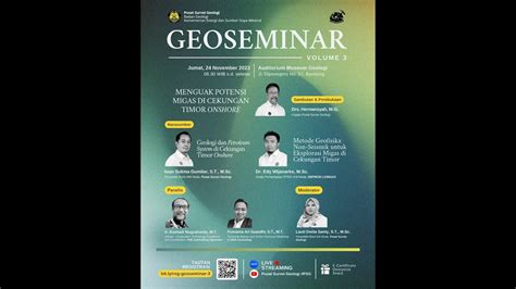 Geoseminar 2023 Volume 3 Menguak Potensi Migas Di Cekungan Timor On