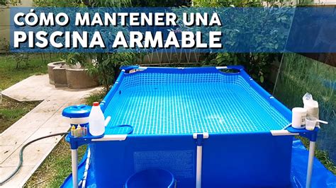 Consejos Para Mantener El Agua Limpia En Tu Piscina Desmontable